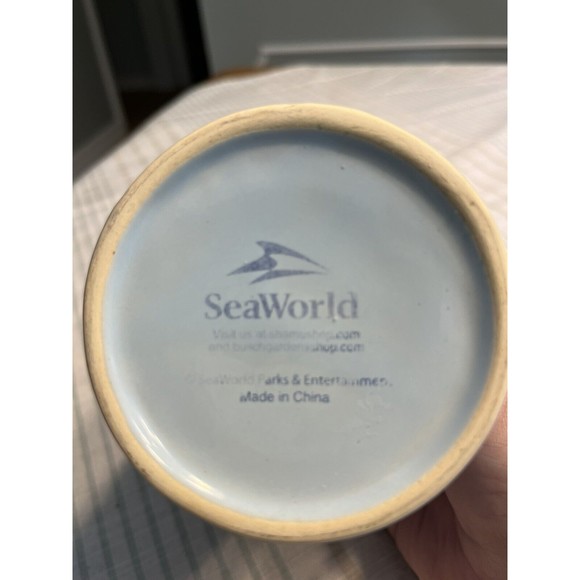 Ceramic Sea World Shamu Christmas Tree Coffee Tea Mug Cup - Picture 8 of 12